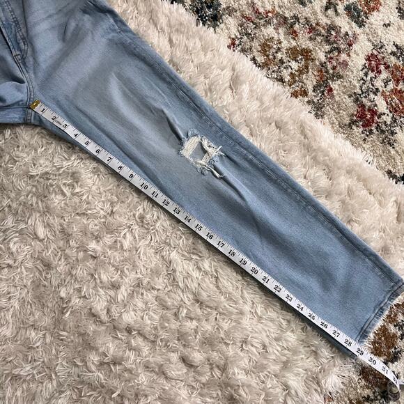 Madewell Distressed The Perfect Vintage Straight Jean Size 26 - Picture 9 of 9